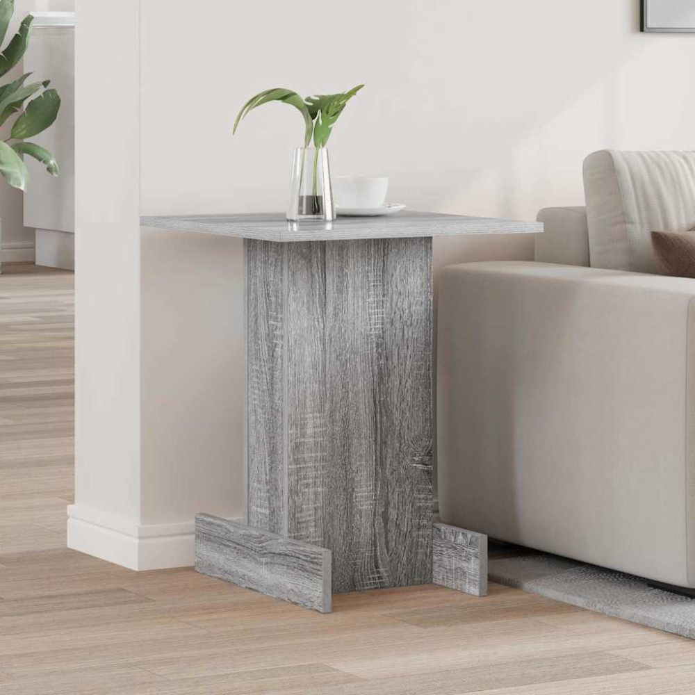 Produktbild för Sidobord Grå Sonoma 44,5 x 45 x 55 cm Konstruerat trä