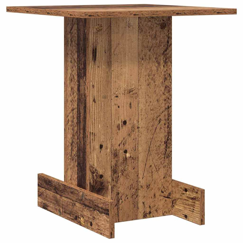 Produktbild för Sidobord Gammalt trä 44,5 x 45 x 55 cm Konstruerat trä