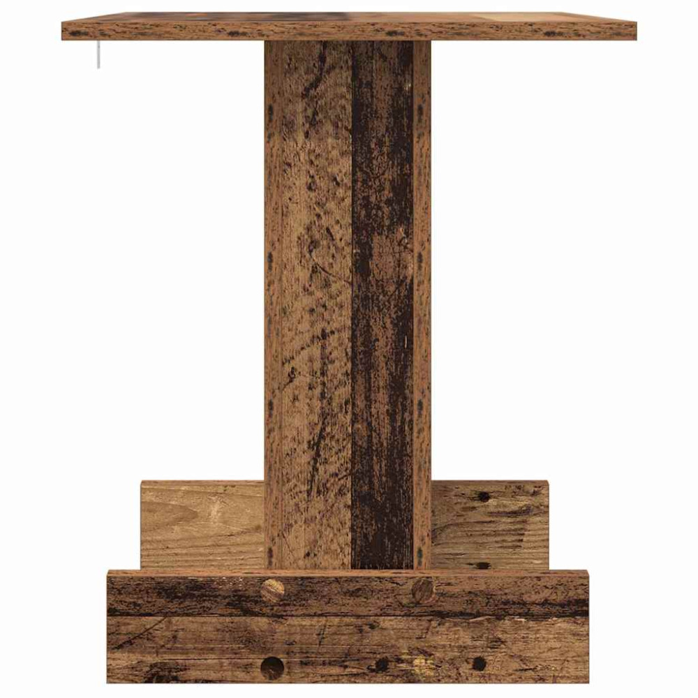 Produktbild för Sidobord Gammalt trä 44,5 x 45 x 55 cm Konstruerat trä