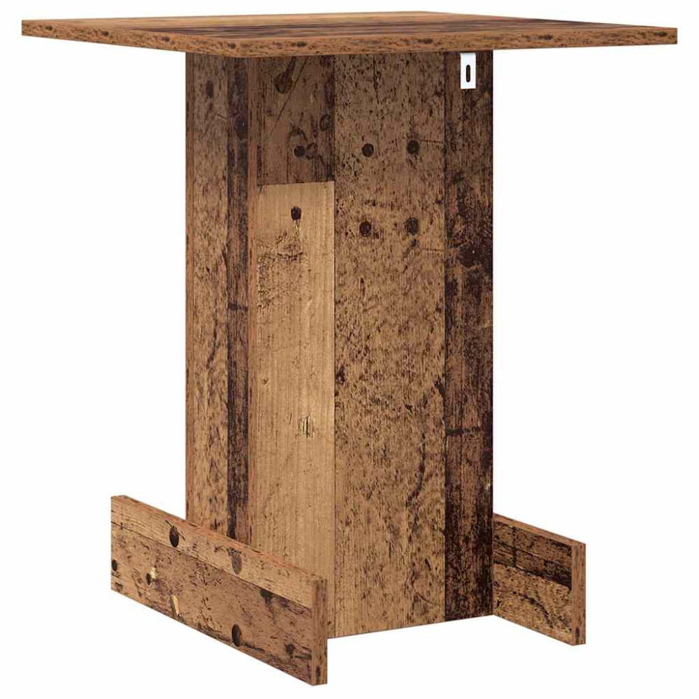 Produktbild för Sidobord Gammalt trä 44,5 x 45 x 55 cm Konstruerat trä