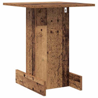Produktbild för Sidobord Gammalt trä 44,5 x 45 x 55 cm Konstruerat trä