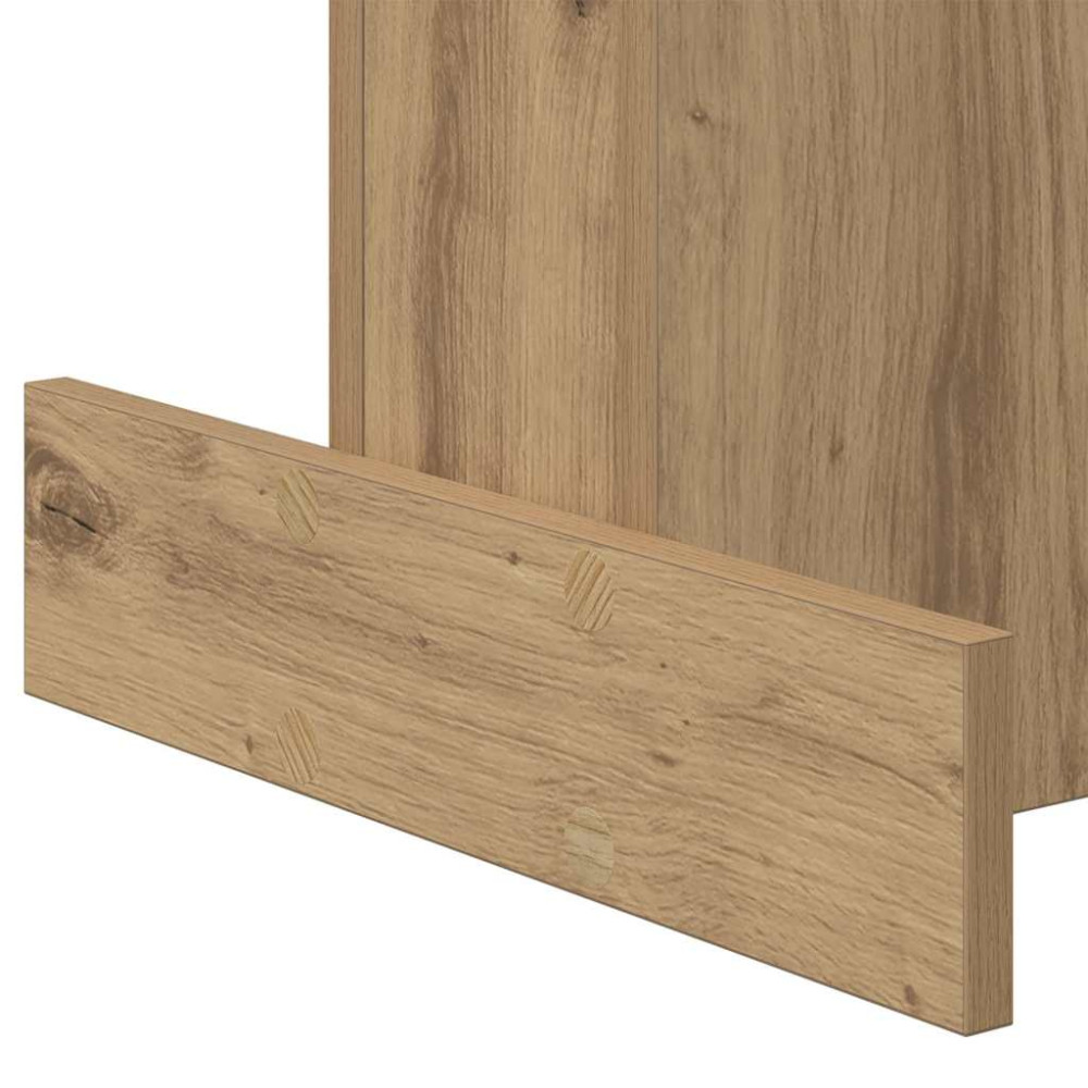 Produktbild för Sidobord Artisan Ek 44,5 x 45 x 55 cm Konstruerat trä