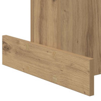 Produktbild för Sidobord Artisan Ek 44,5 x 45 x 55 cm Konstruerat trä