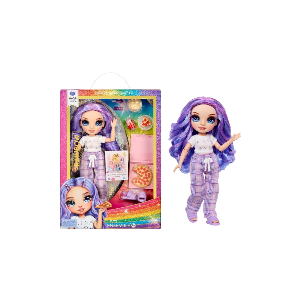 Produktbild för MGA Rainbow High Junior Fashion Violet Willow (Purple) (5037...