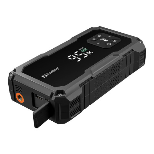 Sandberg Sandberg Active TirePump 10000 strömbank/startkabel - Li-Ion - USB, snabbstartsport