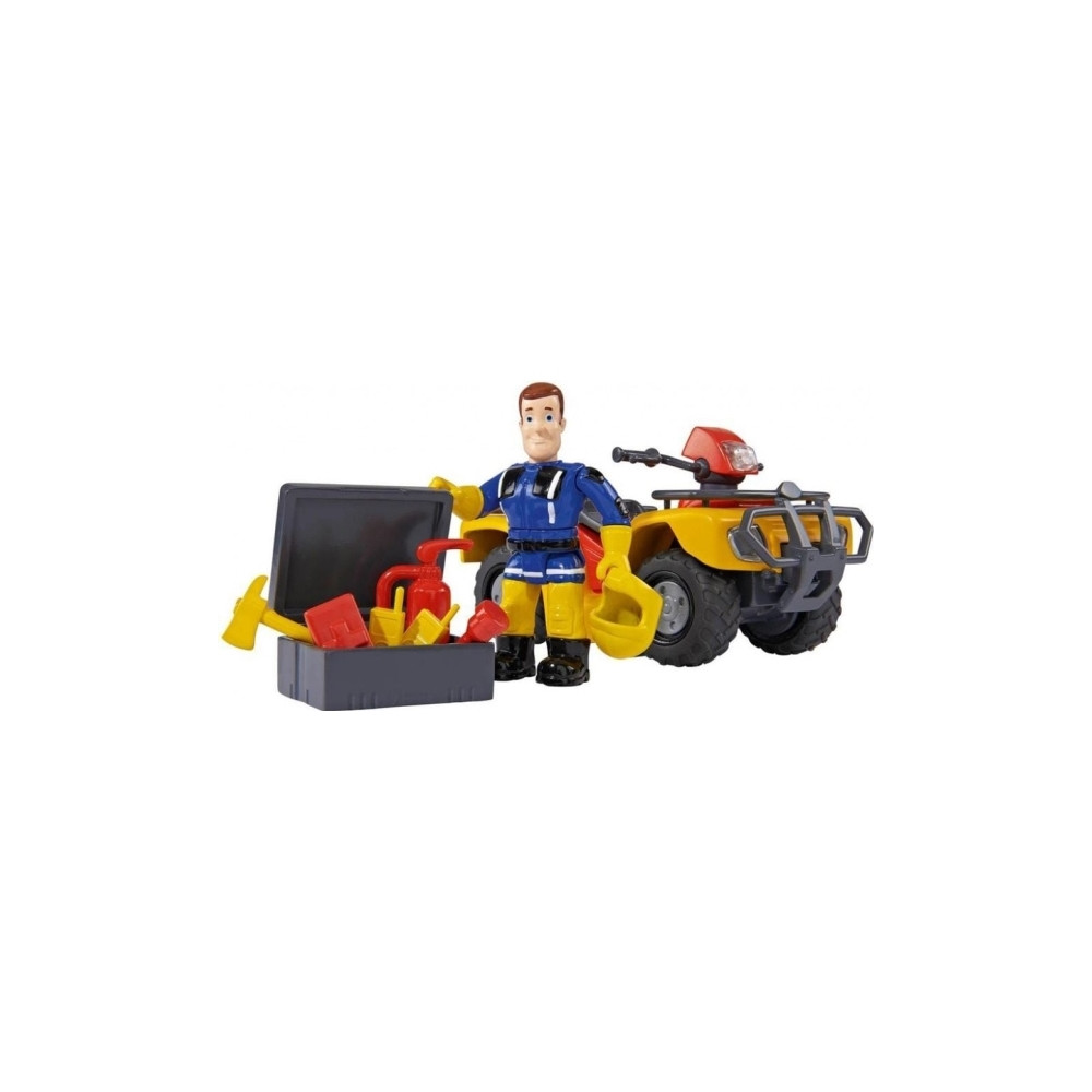 Produktbild för Simba Quad Brandman Sam Quad Mercury med figur (109257657038...