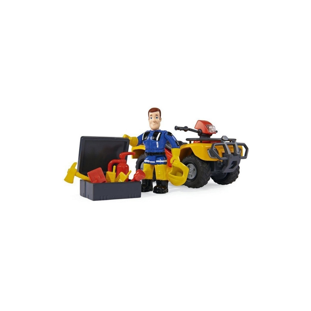 Produktbild för Simba Quad Brandman Sam Quad Mercury med figur (109257657038...