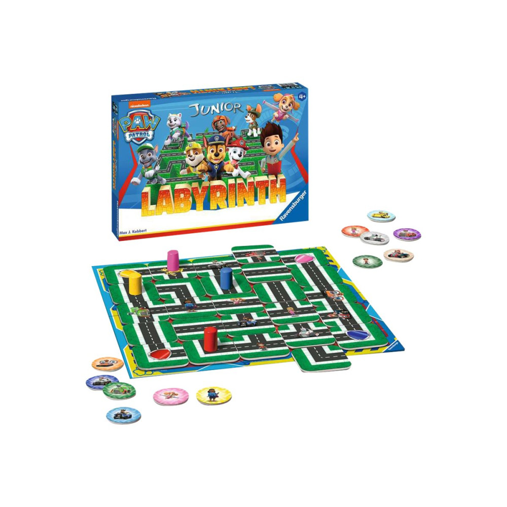 Produktbild för Ravensburger Nickelodeon - Paw Patrol juniorlabyrint