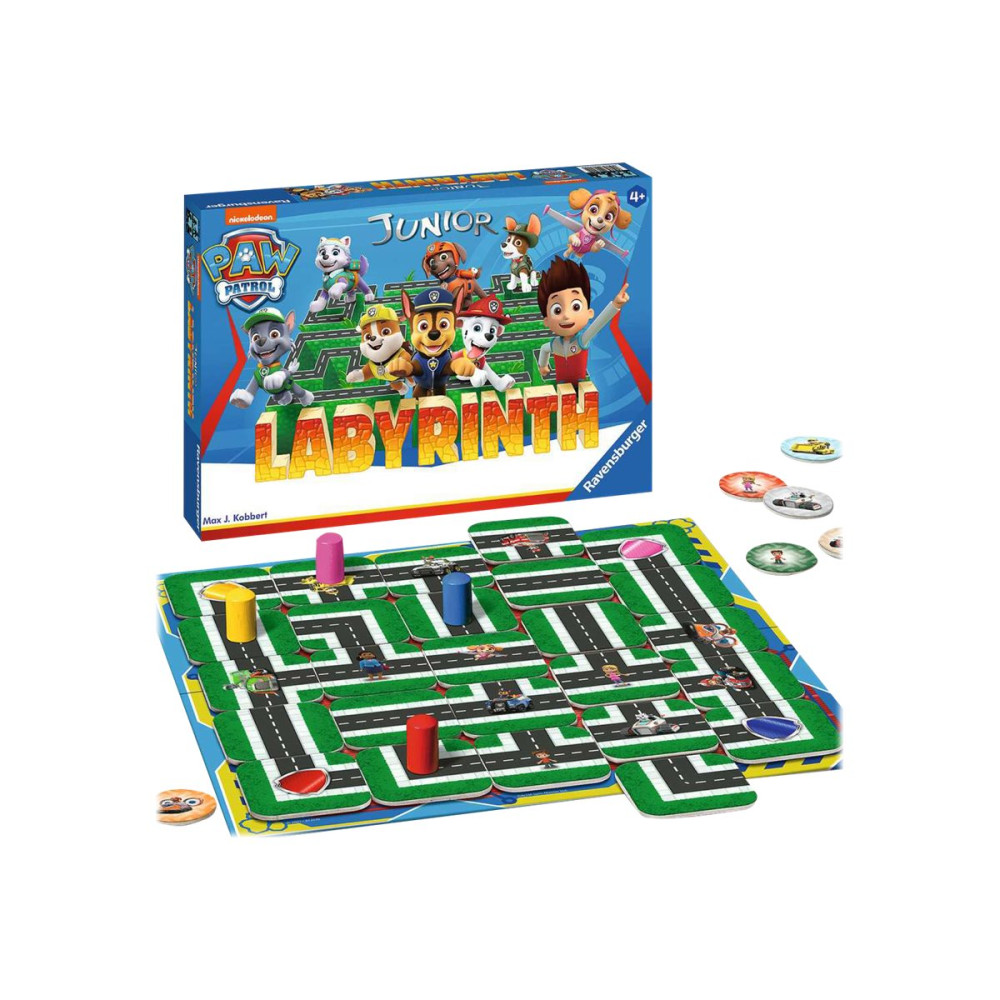 Produktbild för Ravensburger Nickelodeon - Paw Patrol juniorlabyrint