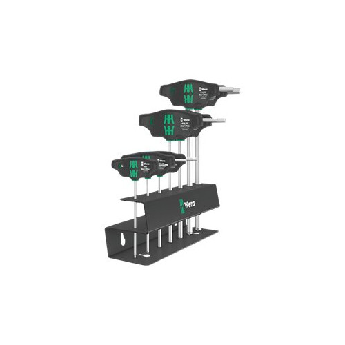 WERA WERK Wera Series 400 T-Handle 454/7 HF Set 2 - T-handle key set - 7 delar