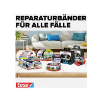 Produktbild för TESA 56349, Transparent, Fastsättning, Reparation, Stärkande...