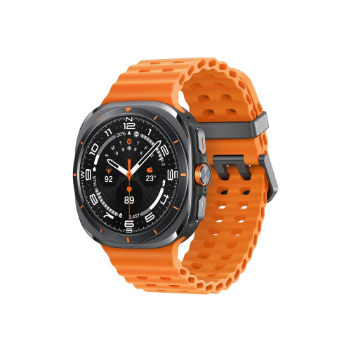SAMSUNG Samsung Galaxy Watch Ultra - titangrå - smart klocka med marinband - orange - 64 GB