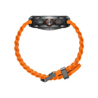 Produktbild för Samsung Galaxy Watch Ultra - titangrå - smart klocka med marinband - orange - 64 GB