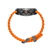 Produktbild för Samsung Galaxy Watch Ultra - titangrå - smart klocka med marinband - orange - 64 GB