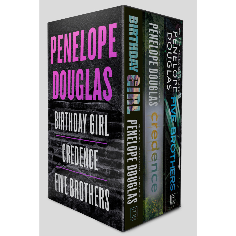 Produktbild för Penelope Douglas 3-Book Boxed Set: Birthday Girl, Credence, and Five Brothers (häftad, eng)