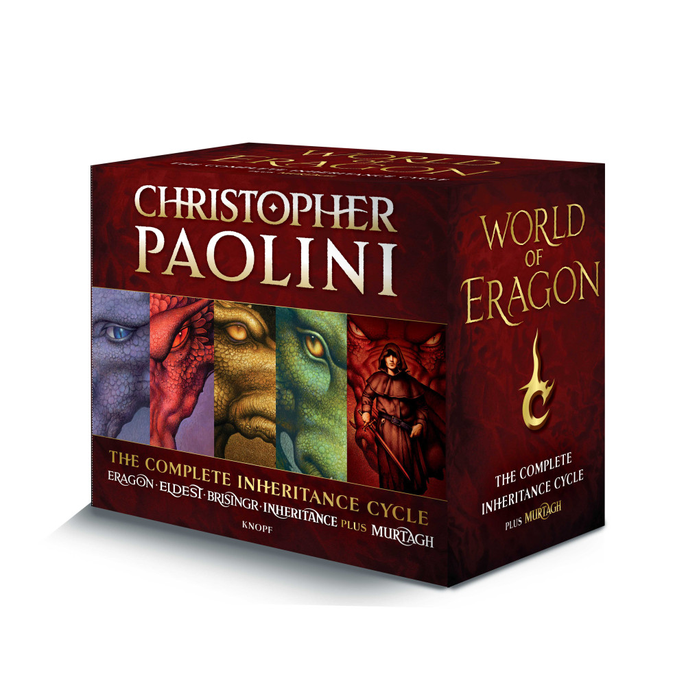 Produktbild för World of Eragon 5-Book Paperback Boxed Set: Eragon; Eldest; Brisingr; Inheritance; Murtagh (pocket, eng)