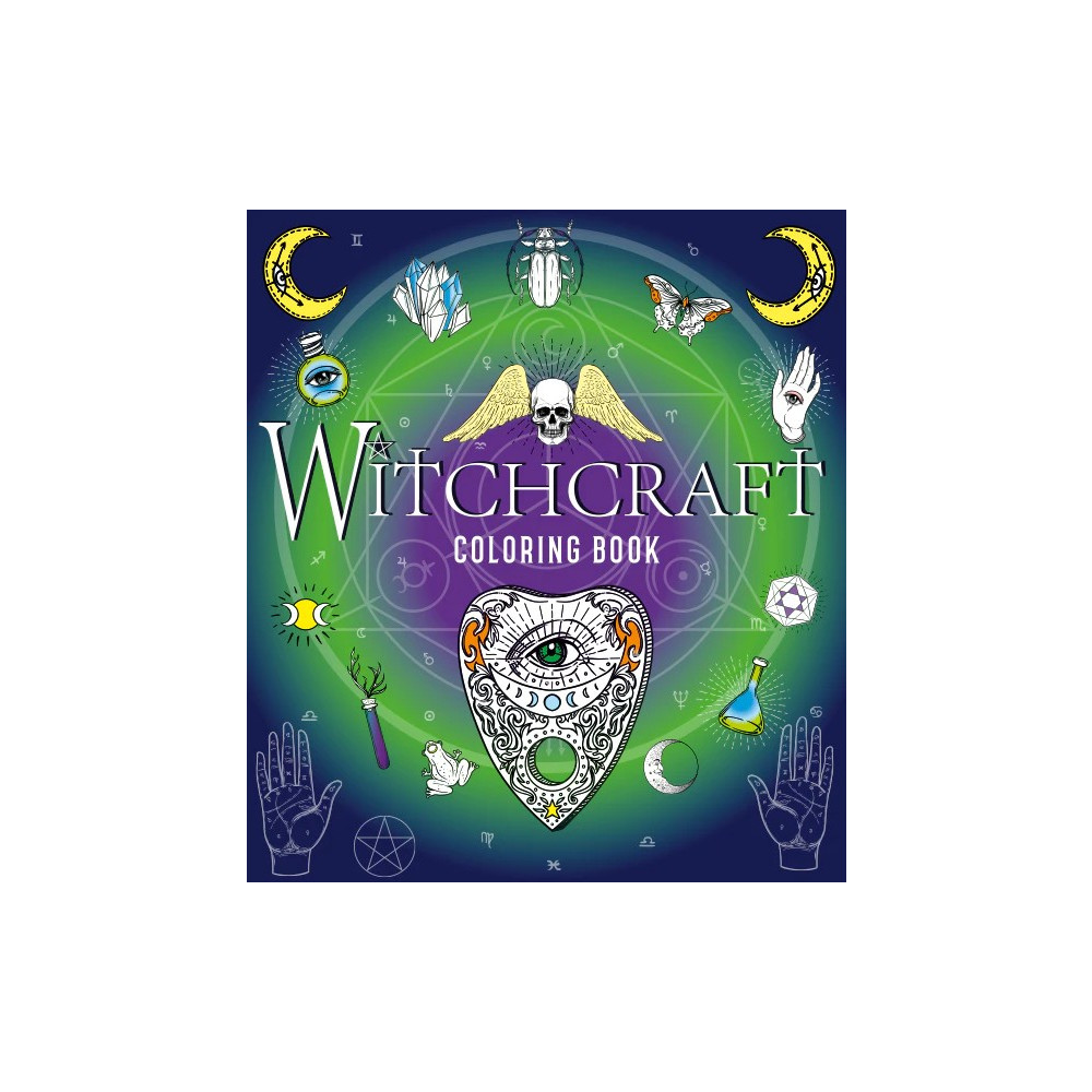 Produktbild för Witchcraft Coloring Book (häftad, eng)