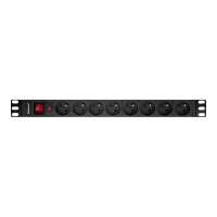 Produktbild för Qoltec - grenuttag - 3800 watt