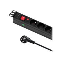 Produktbild för Qoltec - grenuttag - 3800 watt