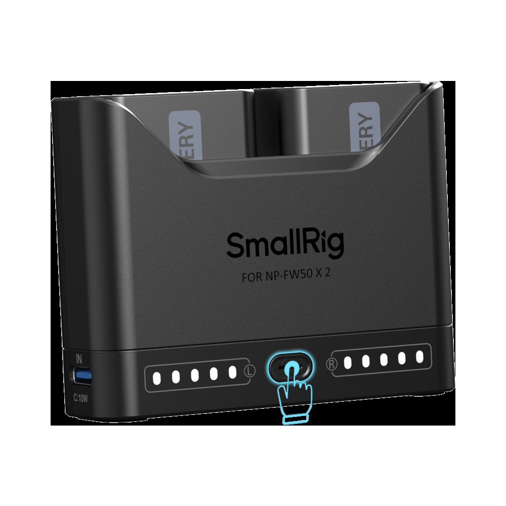 Produktbild för SmallRig 5488 Turbo Charging Kit for NP-FW50 Camera Batteries