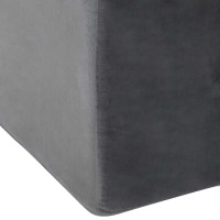 Produktbild för Ben Kudde Grå 68 x 41 x 21 cm PU skum