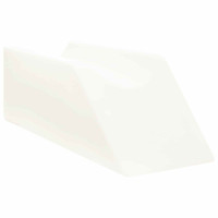 Produktbild för Ben Kudde Enfärgad Vit 68 x 25 x 21,5 cm PU skum