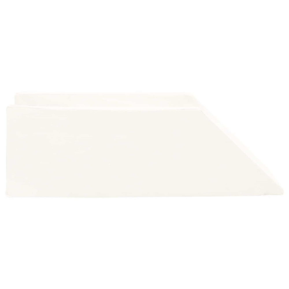 Produktbild för Ben Kudde Enfärgad Vit 68 x 25 x 21,5 cm PU skum