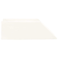 Produktbild för Ben Kudde Enfärgad Vit 68 x 25 x 21,5 cm PU skum