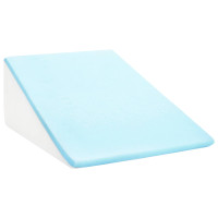 Produktbild för Ben Kudde Enfärgad Vit 60 x 50 x 30 cm Minneskum