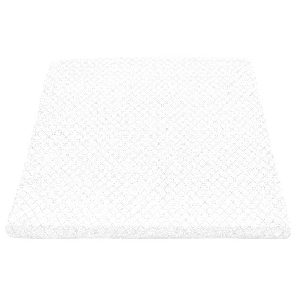 Produktbild för Ben Kudde Enfärgad Vit 60 x 50 x 30 cm Minneskum