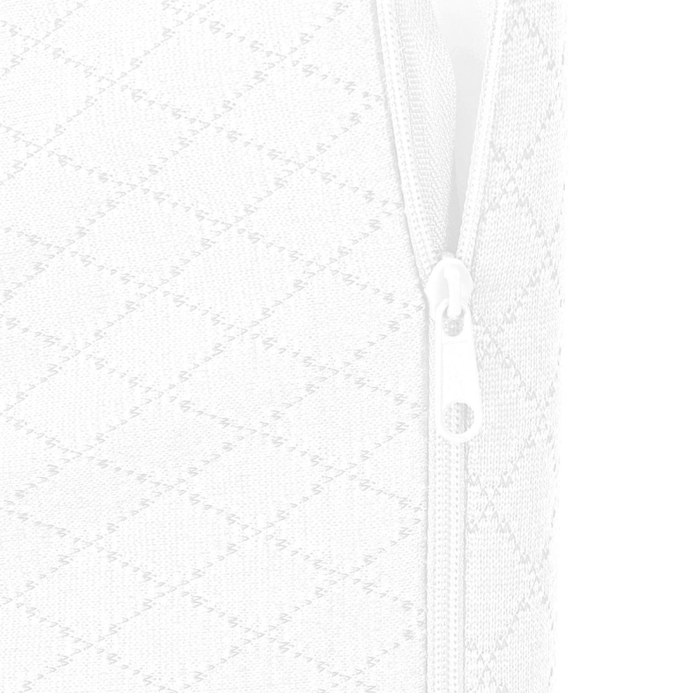 Produktbild för Ben Kudde Enfärgad Vit 60 x 50 x 30 cm Minneskum