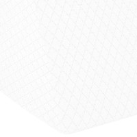 Produktbild för Ben Kudde Enfärgad Vit 60 x 50 x 30 cm Minneskum
