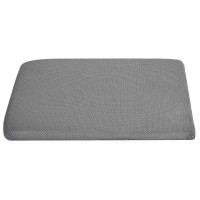 Produktbild för Sittkudde Grå 39 x 38 x 8,5 cm PU skum