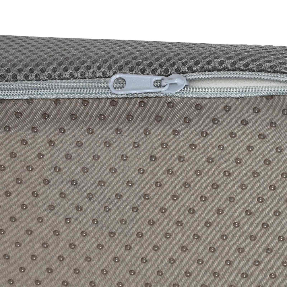 Produktbild för Sittkudde Grå 39 x 38 x 8,5 cm PU skum