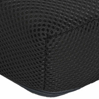 Produktbild för Sittkudde Svart 39 x 38 x 8,5 cm PU skum