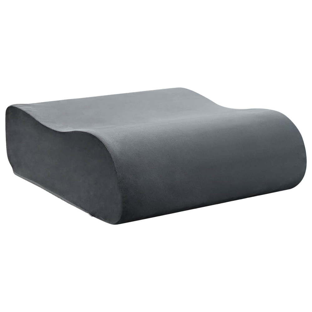 Produktbild för Sittkudde Enfärgad Grå 40 x 40 x 13 cm PU skum
