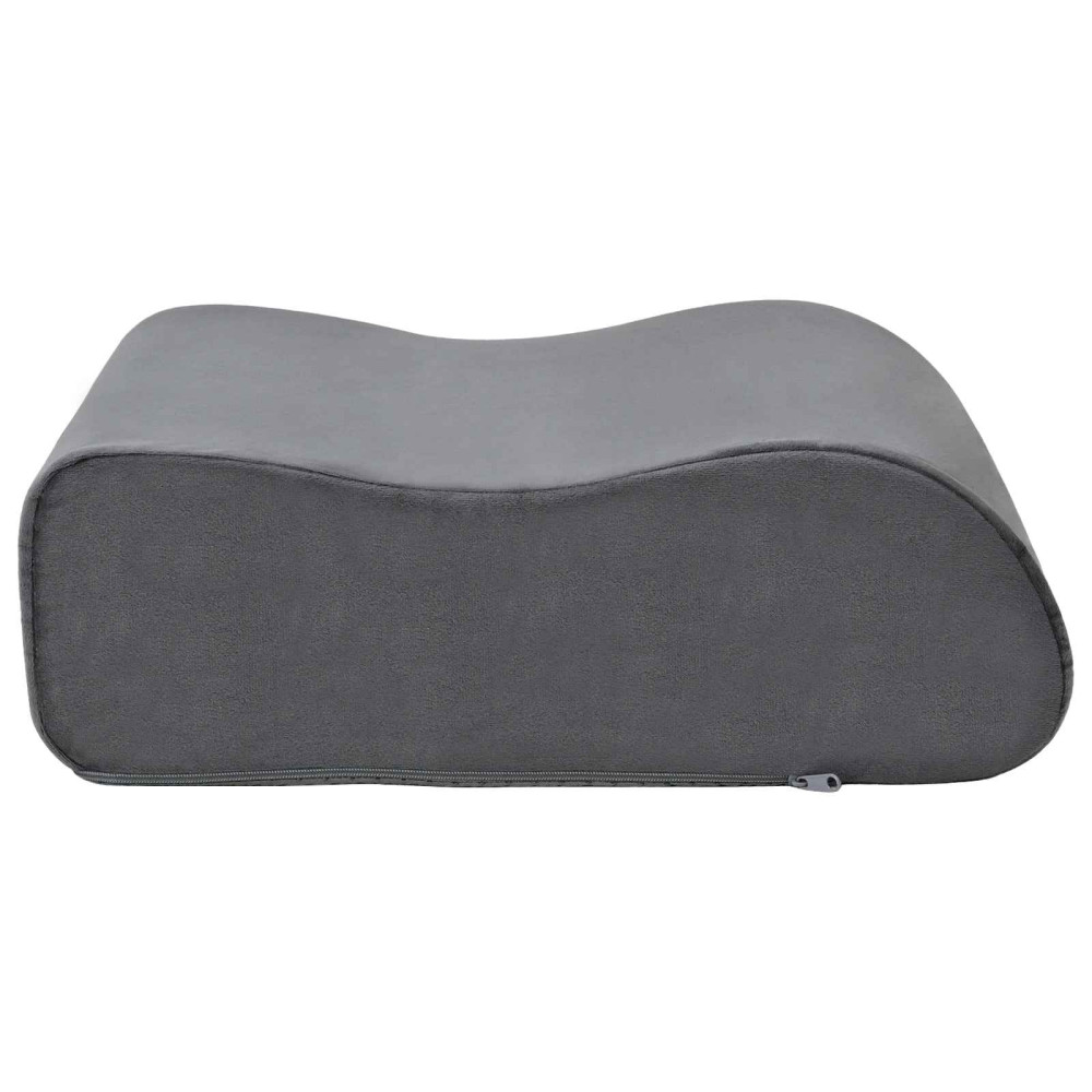 Produktbild för Sittkudde Enfärgad Grå 40 x 40 x 13 cm PU skum