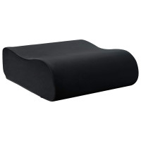 Produktbild för Sittkudde Enfärgad Svart 40 x 40 x 13 cm PU skum