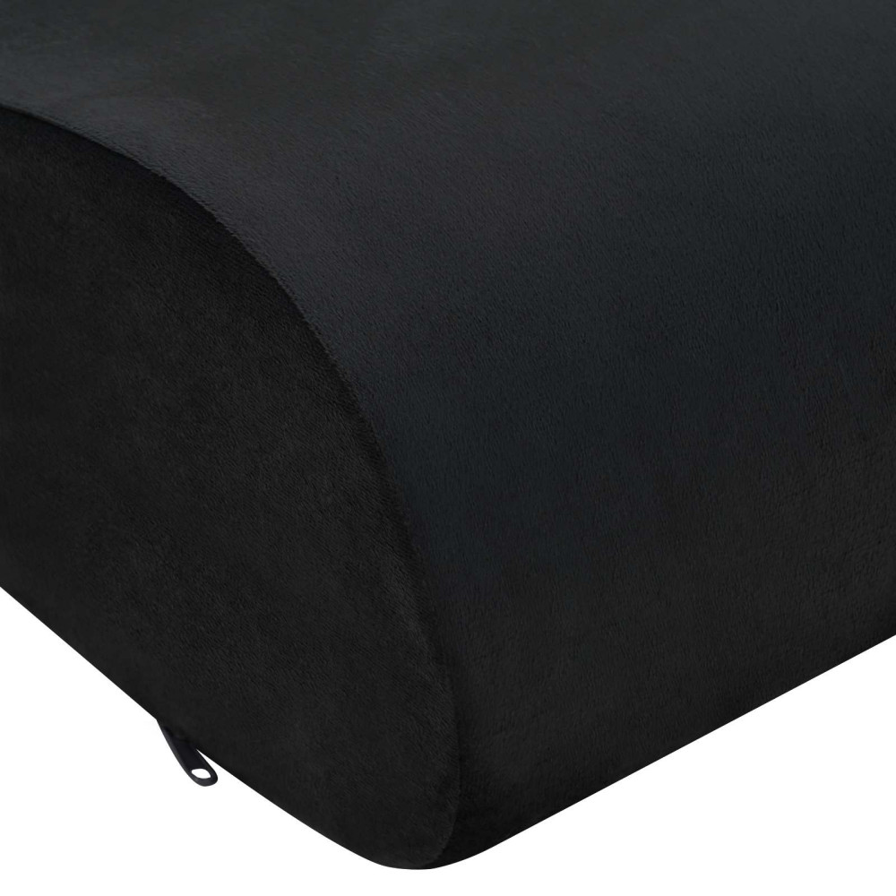 Produktbild för Sittkudde Enfärgad Svart 40 x 40 x 13 cm PU skum