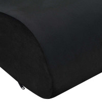Produktbild för Sittkudde Enfärgad Svart 40 x 40 x 13 cm PU skum