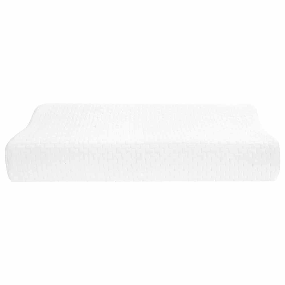 Produktbild för Sovkudde Enfärgad Vit 57 x 37 x 11,5 cm Minneskum