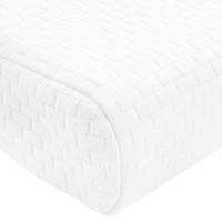Produktbild för Sovkudde Enfärgad Vit 80 x 40 x 12,5 cm Minneskum