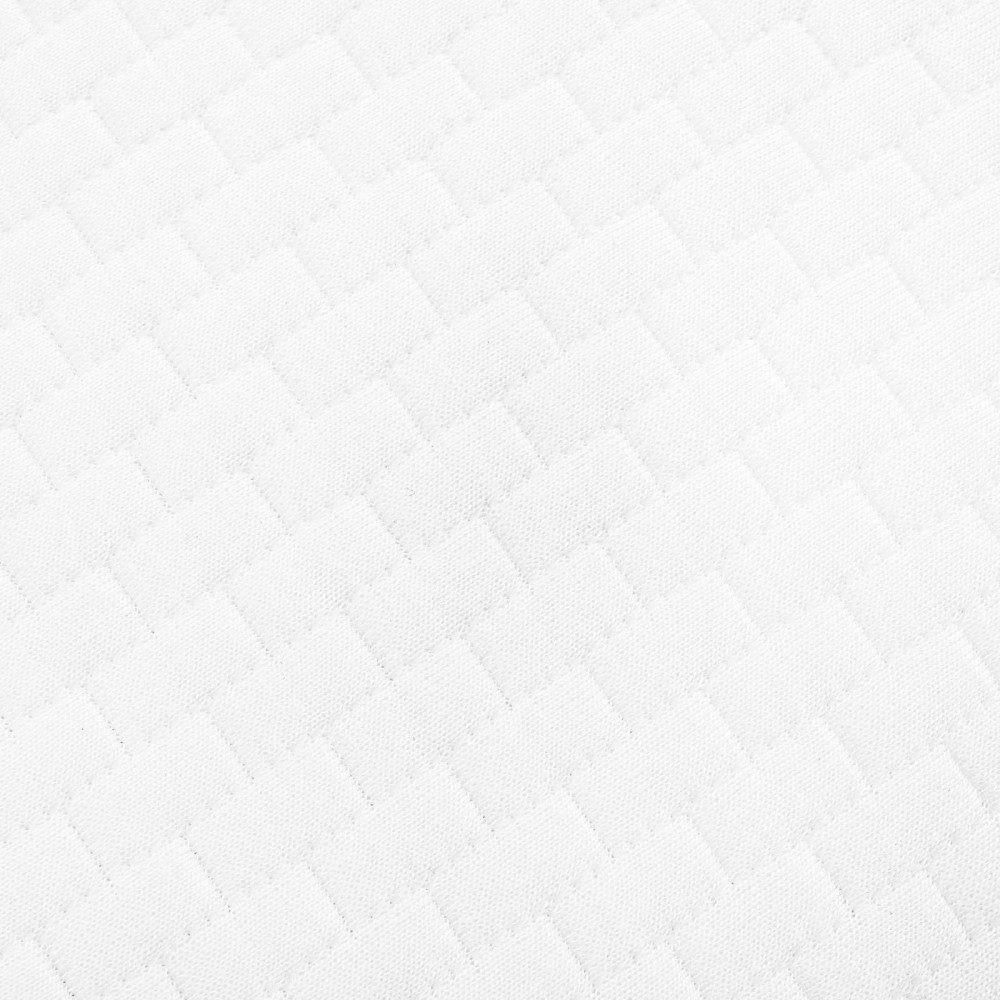 Produktbild för Sovkudde Enfärgad Vit 80 x 40 x 12,5 cm Minneskum