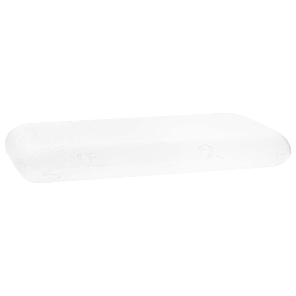Produktbild för Sovkudde Enfärgad Vit 70 x 36 x 7 cm Minneskum