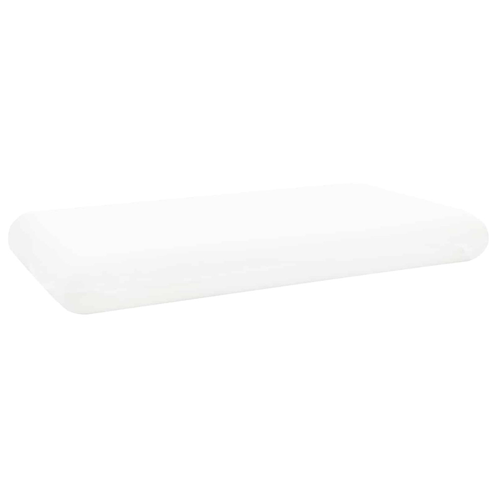 Produktbild för Sovkudde Enfärgad Vit 70 x 36 x 8,5 cm Minneskum