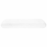 Produktbild för Sovkudde Enfärgad Vit 70 x 36 x 8,5 cm Minneskum
