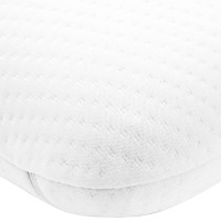 Produktbild för Sovkudde Enfärgad Vit 70 x 36 x 11,5 cm Minneskum