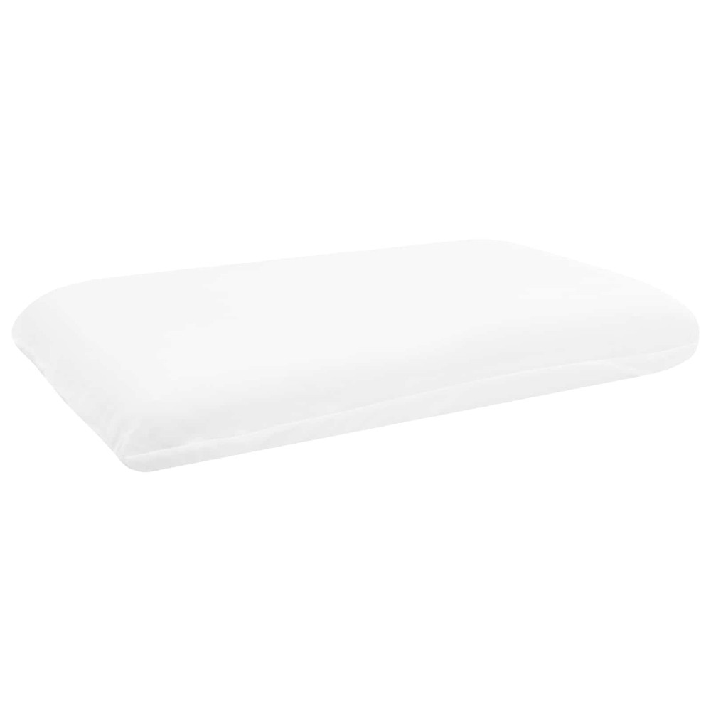 Produktbild för Sovkudde Enfärgad Vit 50 x 30 x 10,5 cm Minneskum