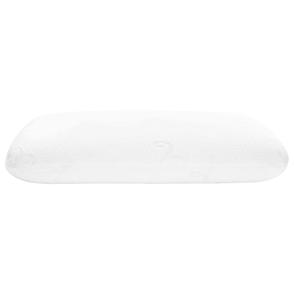 Produktbild för Sovkudde Enfärgad Vit 50 x 30 x 10,5 cm Minneskum