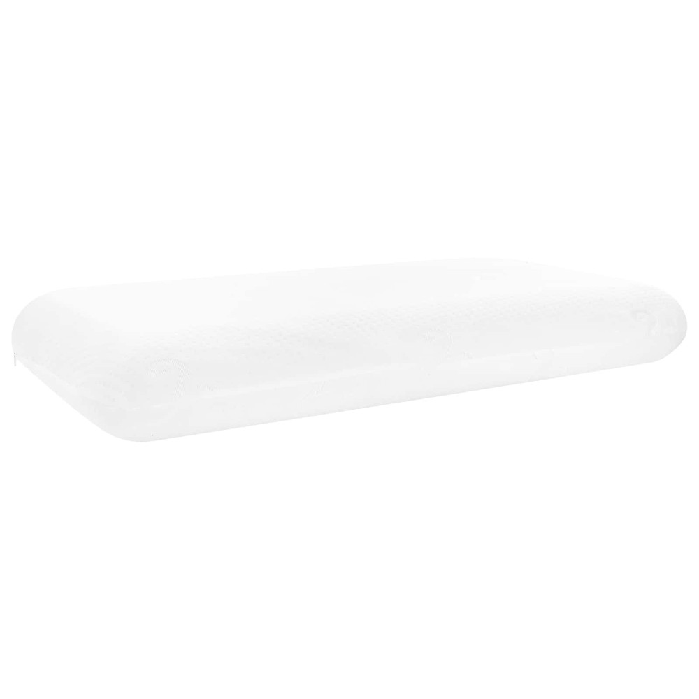 Produktbild för Sovkudde Enfärgad Vit 74 x 39 x 13 cm Minneskum